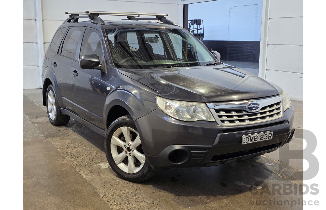 7/2011 Subaru Forester X (AWD) MY11 4d Wagon Grey 2.5L