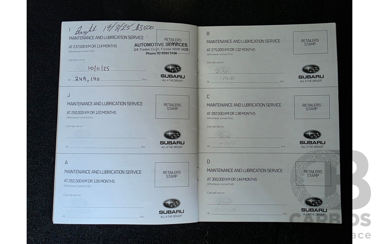 7/2011 Subaru Forester X (AWD) MY11 4d Wagon Grey 2.5L