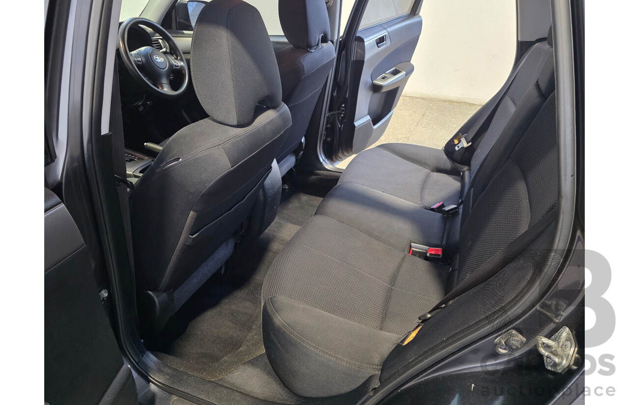 7/2011 Subaru Forester X (AWD) MY11 4d Wagon Grey 2.5L