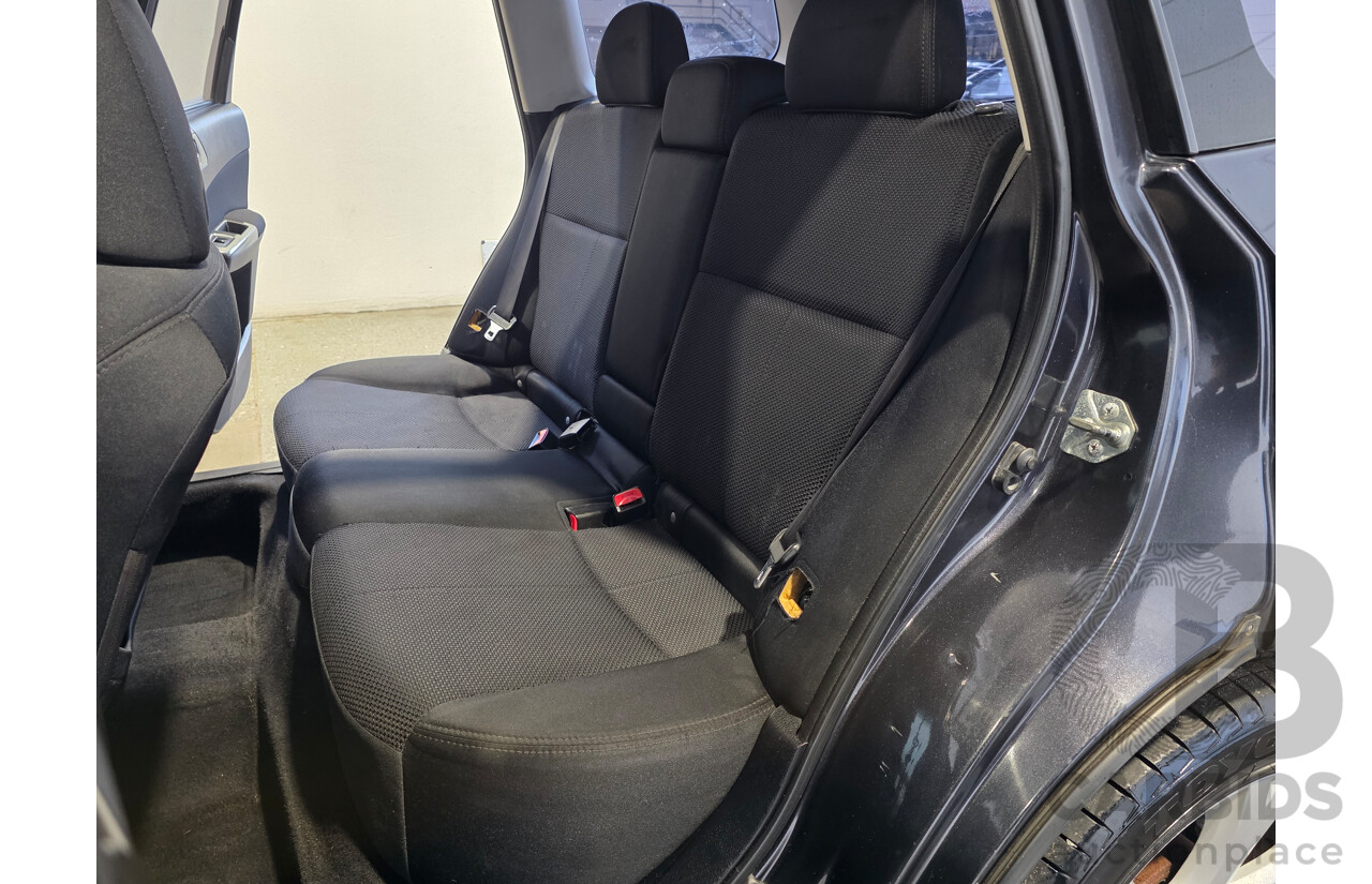 7/2011 Subaru Forester X (AWD) MY11 4d Wagon Grey 2.5L