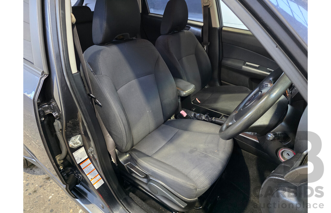 7/2011 Subaru Forester X (AWD) MY11 4d Wagon Grey 2.5L