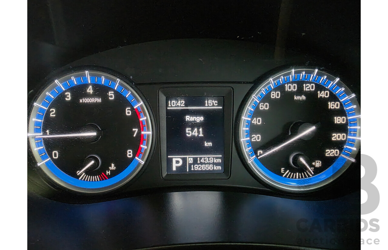 10/2015 Suzuki S-Cross GLX JY 4D Wagon Silky Silver Metallic 1.6L