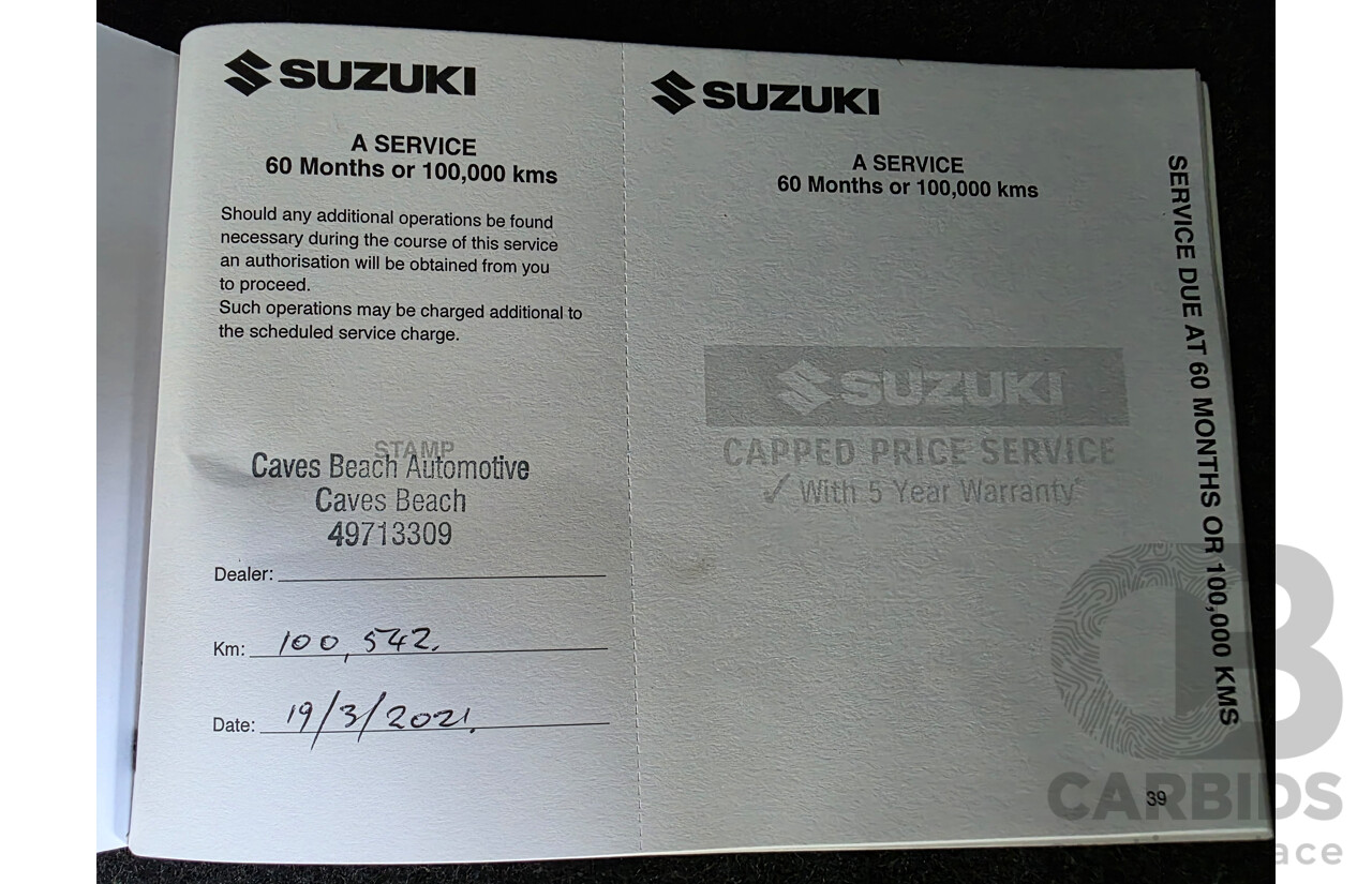 10/2015 Suzuki S-Cross GLX JY 4D Wagon Silky Silver Metallic 1.6L