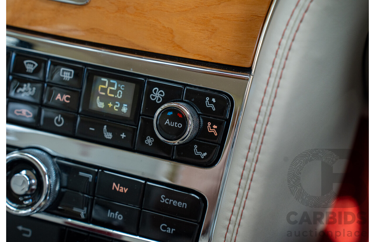 08/2013 Bentley Mulsanne (Mulliner & Premiere Specification) 3Y 4d Sedan Ghost Pearl White Twin Turbo V8 6.8L