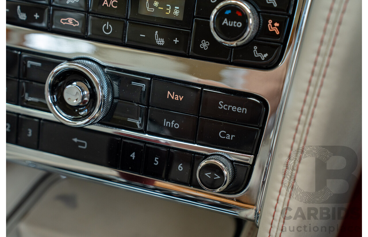 08/2013 Bentley Mulsanne (Mulliner & Premiere Specification) 3Y 4d Sedan Ghost Pearl White Twin Turbo V8 6.8L