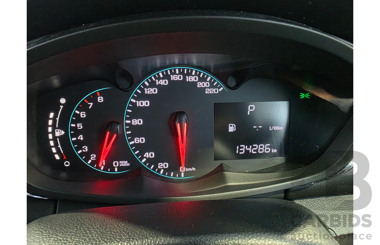 06/2017 Holden Trax LS TJ MY17 4D Wagon Nitrate Silver Turbo 1.4L