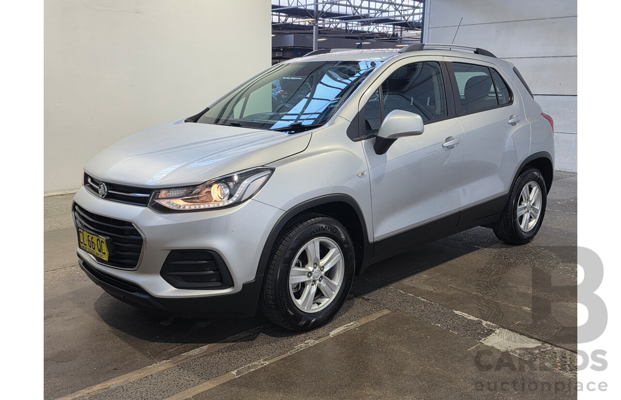 06/2017 Holden Trax LS TJ MY17 4D Wagon Nitrate Silver Turbo 1.4L