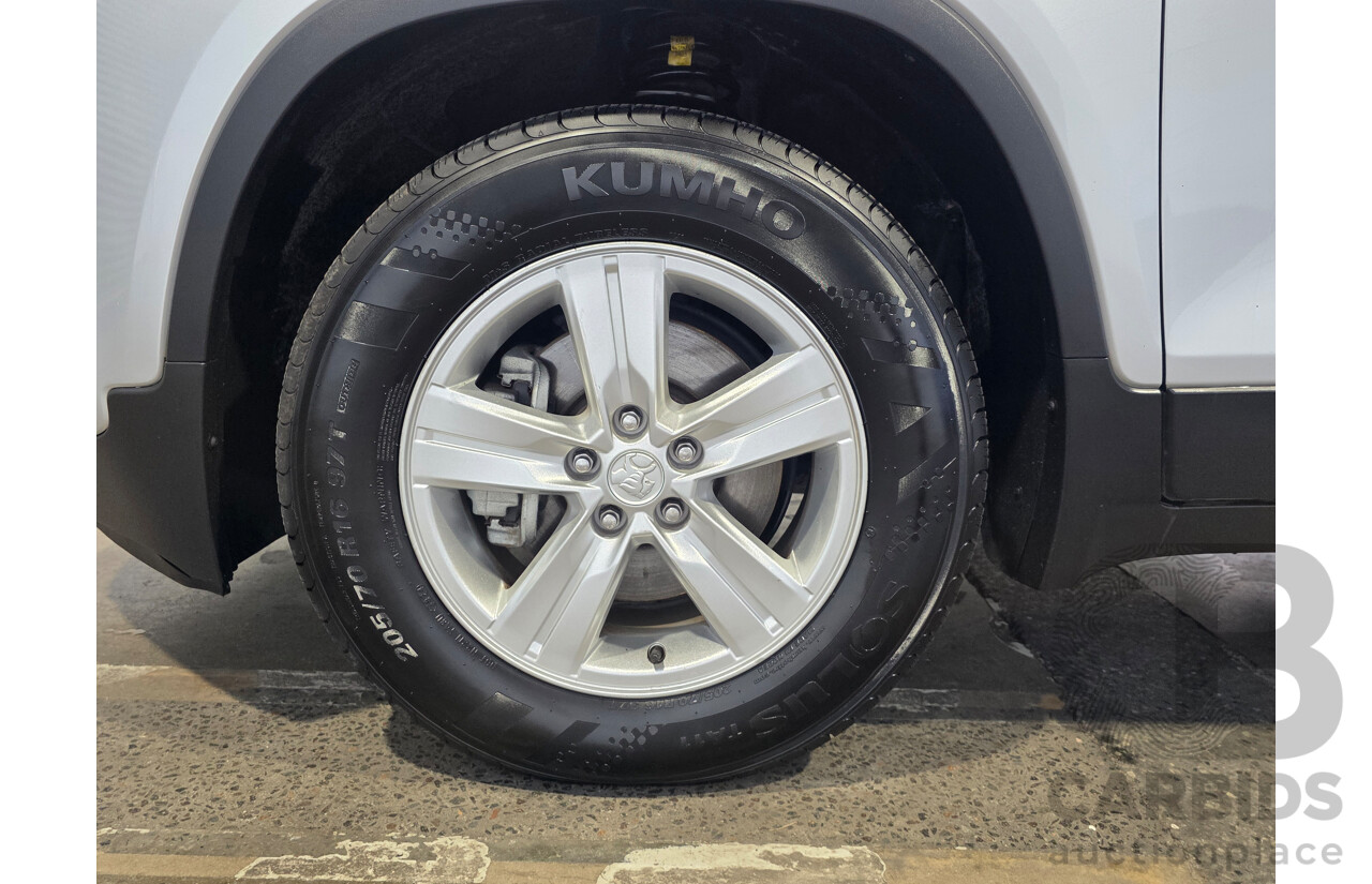 06/2017 Holden Trax LS TJ MY17 4D Wagon Nitrate Silver Turbo 1.4L