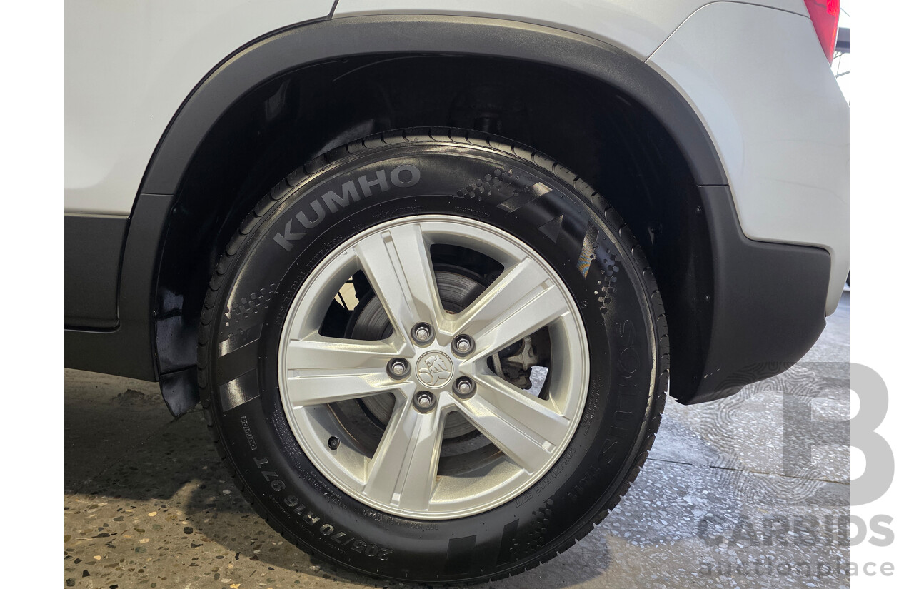 06/2017 Holden Trax LS TJ MY17 4D Wagon Nitrate Silver Turbo 1.4L