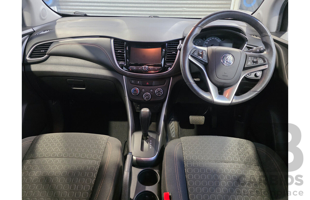 06/2017 Holden Trax LS TJ MY17 4D Wagon Nitrate Silver Turbo 1.4L