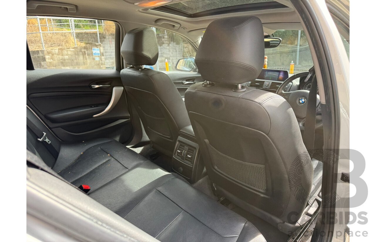 09/2014 Bmw 1 18i F20 MY13 5D Hatchback Glacier Silver Metallic 1.6L