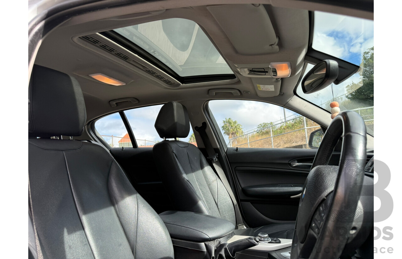09/2014 Bmw 1 18i F20 MY13 5D Hatchback Glacier Silver Metallic 1.6L