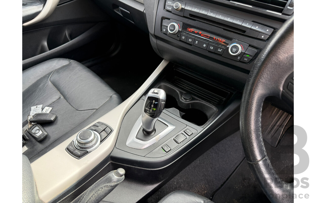 09/2014 Bmw 1 18i F20 MY13 5D Hatchback Glacier Silver Metallic 1.6L