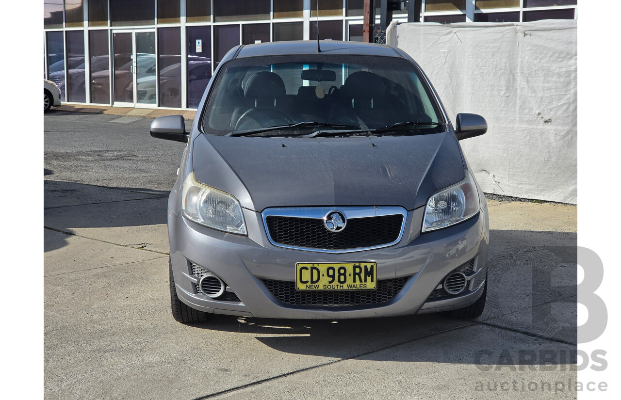 04/2010 Holden Barina TK MY10 3d Hatchback Silver 1.6L