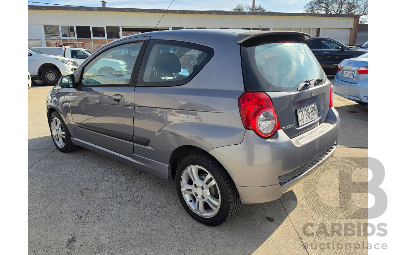 04/2010 Holden Barina TK MY10 3d Hatchback Silver 1.6L
