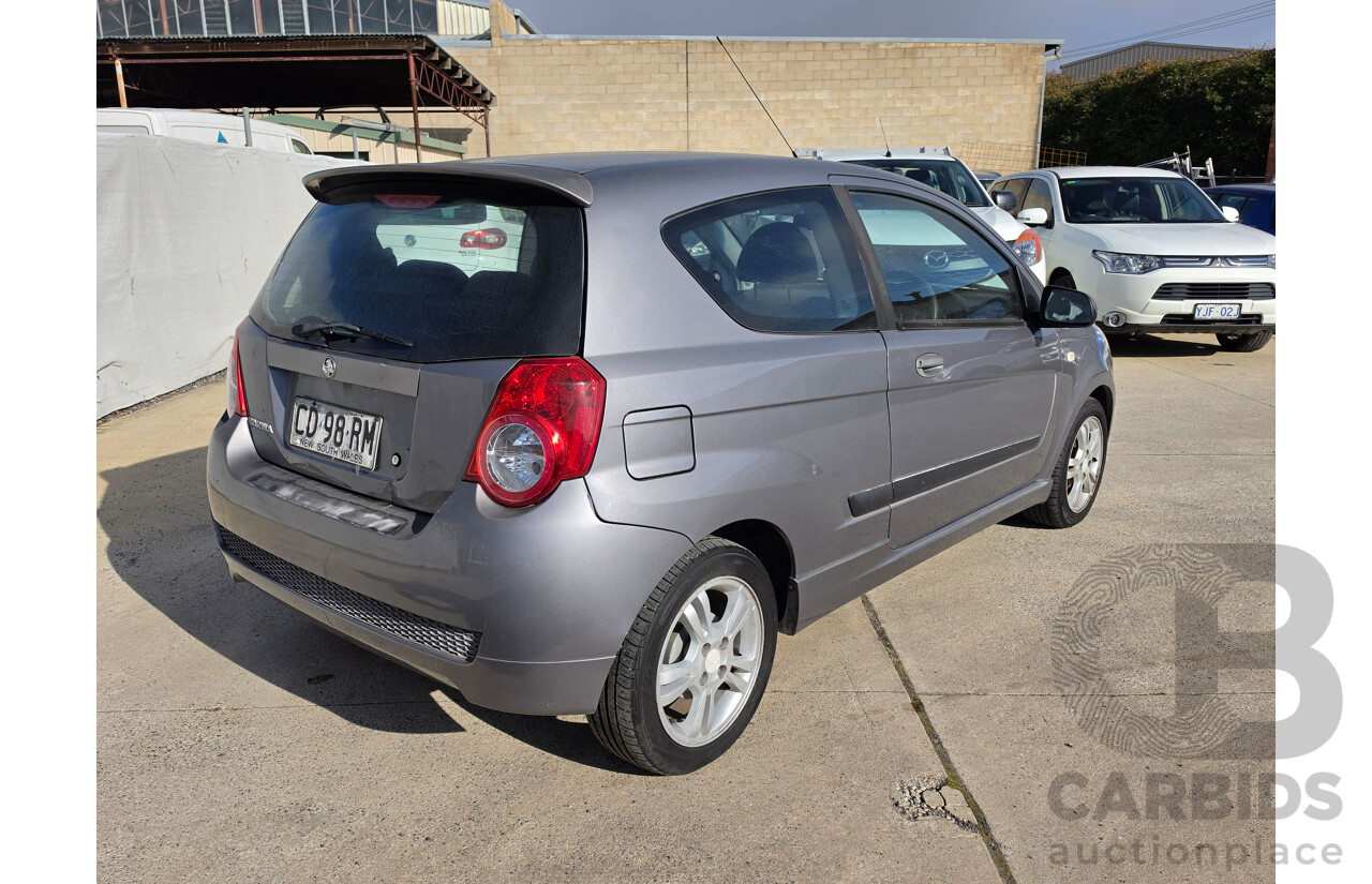 04/2010 Holden Barina TK MY10 3d Hatchback Silver 1.6L
