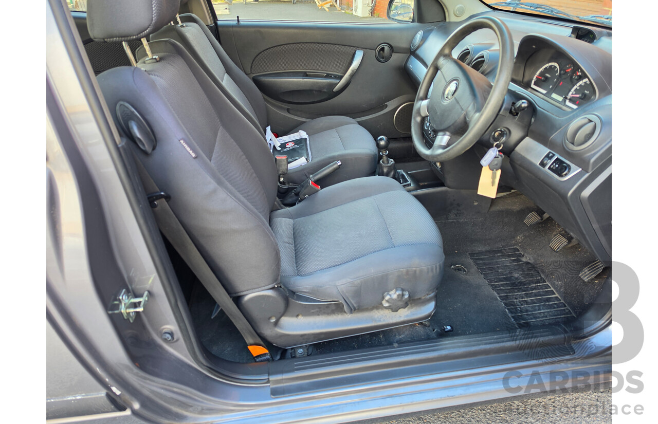 04/2010 Holden Barina TK MY10 3d Hatchback Silver 1.6L