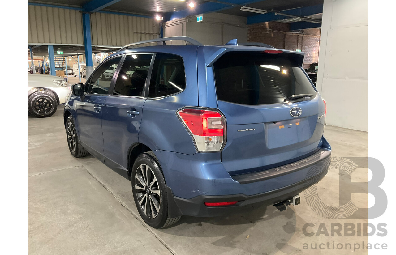 02/2017 Subaru Forester 2.5i-S AWD MY17 4D Wagon Blue 2.5L