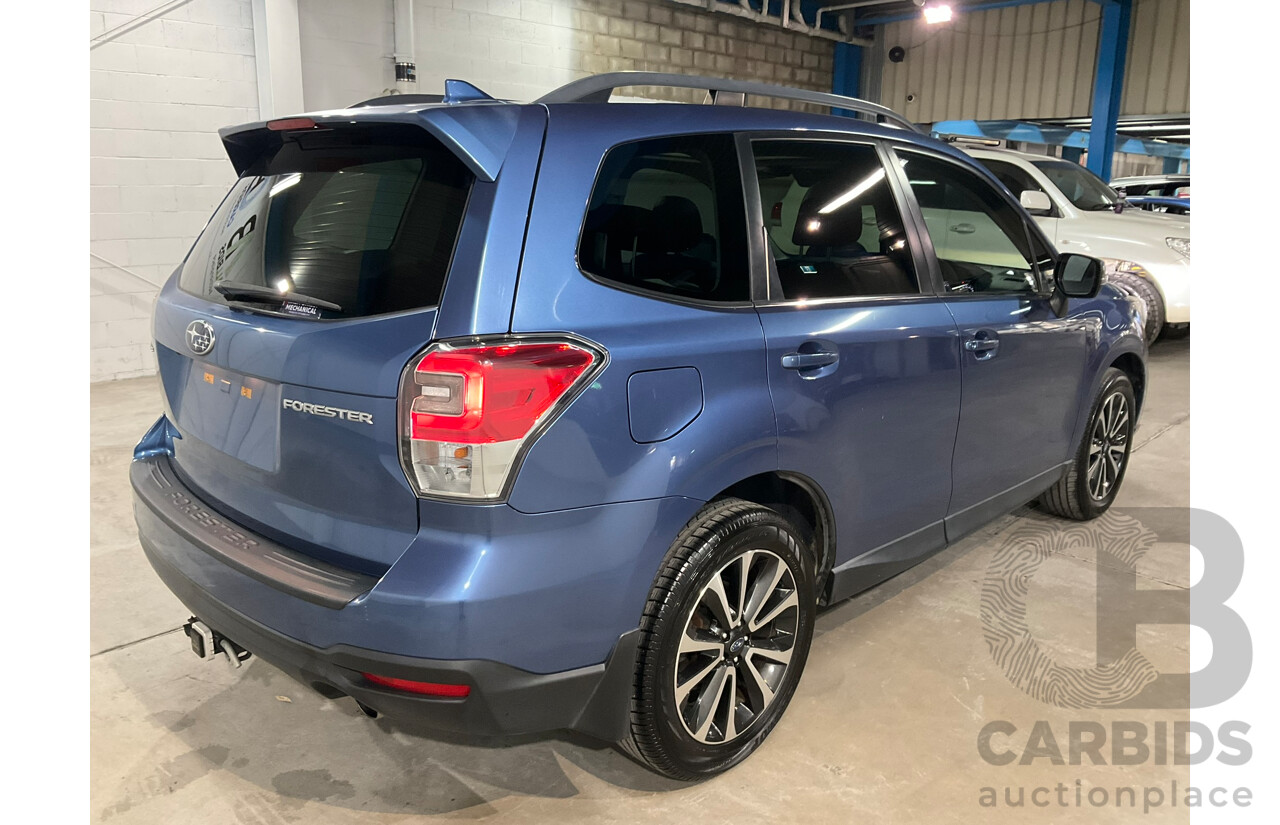 02/2017 Subaru Forester 2.5i-S AWD MY17 4D Wagon Blue 2.5L
