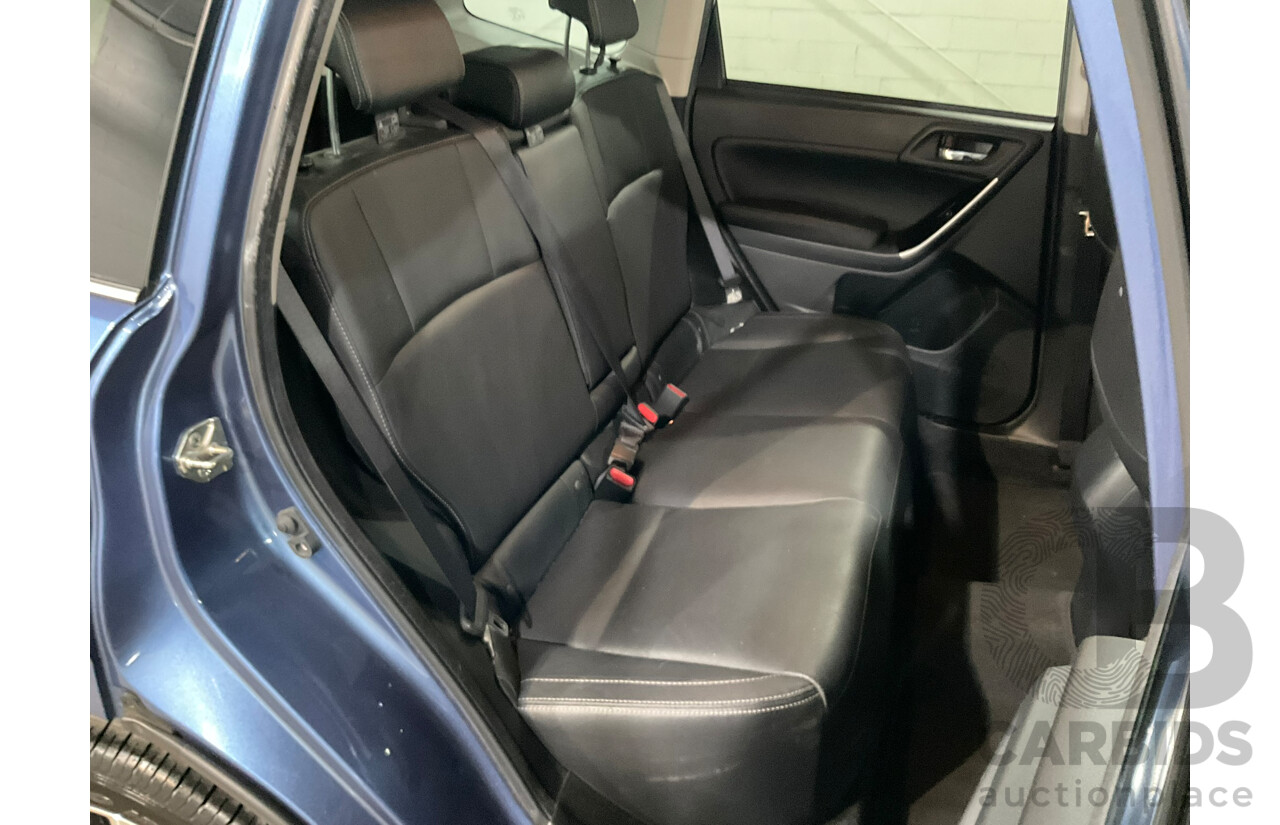 02/2017 Subaru Forester 2.5i-S AWD MY17 4D Wagon Blue 2.5L