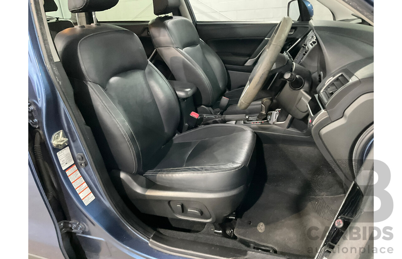 02/2017 Subaru Forester 2.5i-S AWD MY17 4D Wagon Blue 2.5L