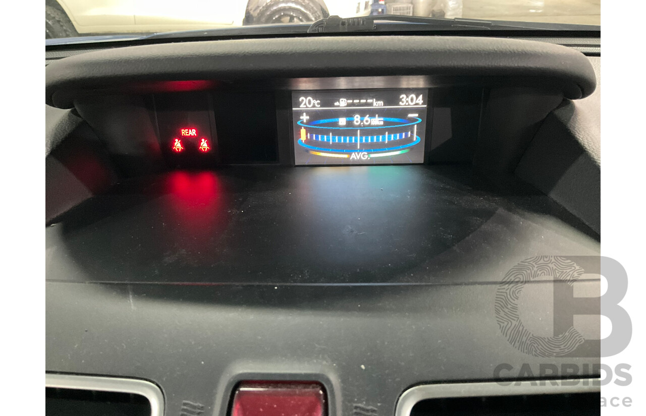 02/2017 Subaru Forester 2.5i-S AWD MY17 4D Wagon Blue 2.5L