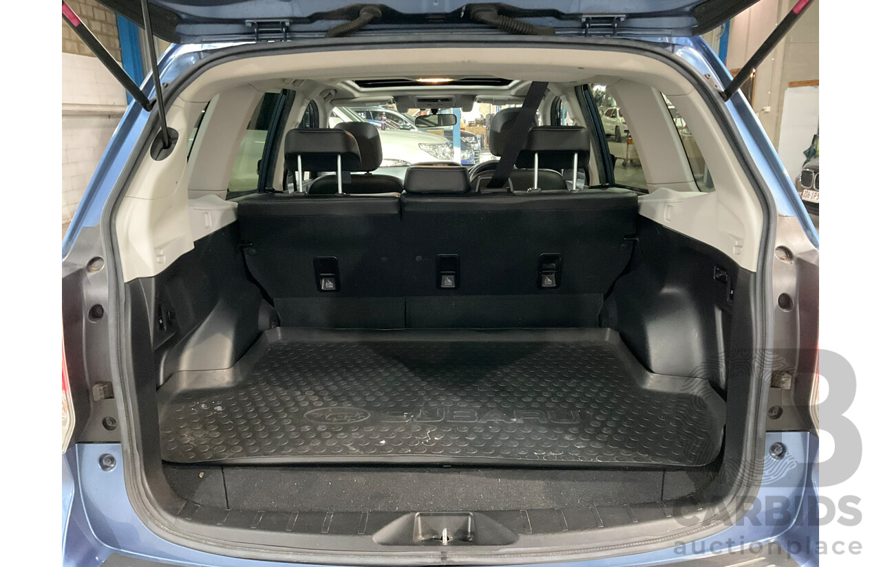 02/2017 Subaru Forester 2.5i-S AWD MY17 4D Wagon Blue 2.5L