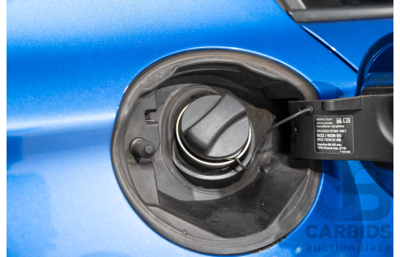 06/2013 BMW 1 Series M135i (RWD) F20 5d Hatchback Estoril Blue Turbo 3.0L