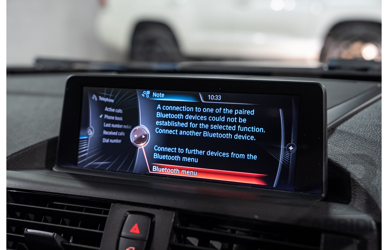 06/2013 BMW 1 Series M135i (RWD) F20 5d Hatchback Estoril Blue Turbo 3.0L