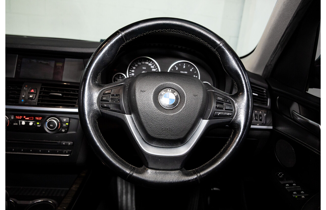 11/2013 Bmw X3 xDRIVE20d (4WD) F25 MY13 4d Wagon Grey Turbo Diesel 2.0L