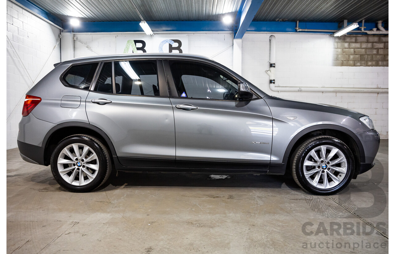 11/2013 Bmw X3 xDRIVE20d (4WD) F25 MY13 4d Wagon Grey Turbo Diesel 2.0L