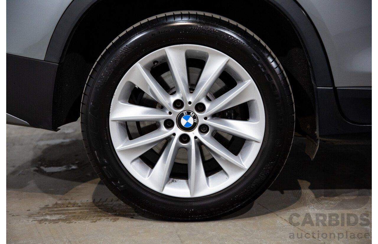 11/2013 Bmw X3 xDRIVE20d (4WD) F25 MY13 4d Wagon Grey Turbo Diesel 2.0L