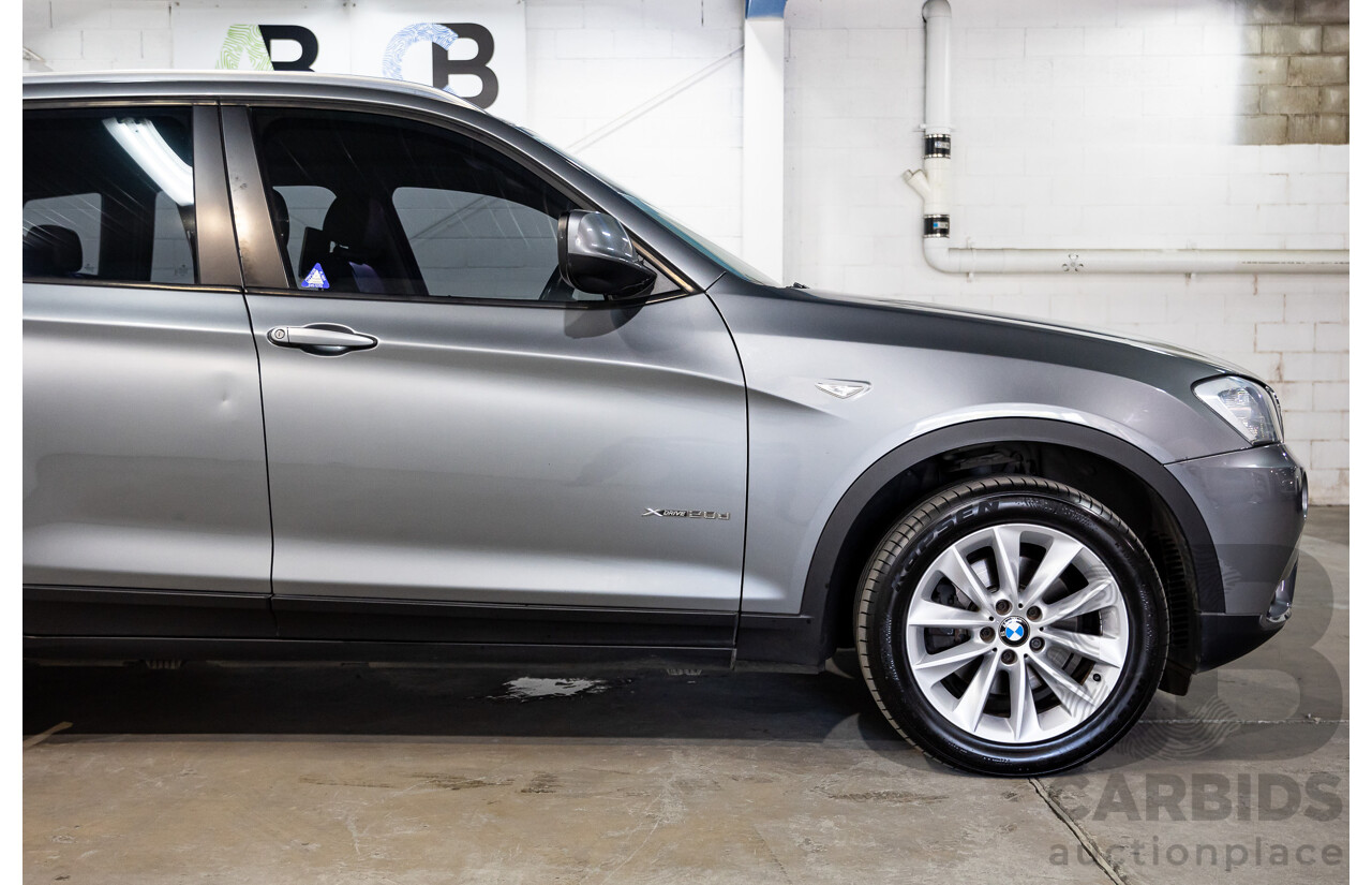 11/2013 Bmw X3 xDRIVE20d (4WD) F25 MY13 4d Wagon Grey Turbo Diesel 2.0L