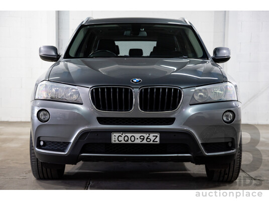 11/2013 Bmw X3 xDRIVE20d (4WD) F25 MY13 4d Wagon Grey Turbo Diesel 2.0L