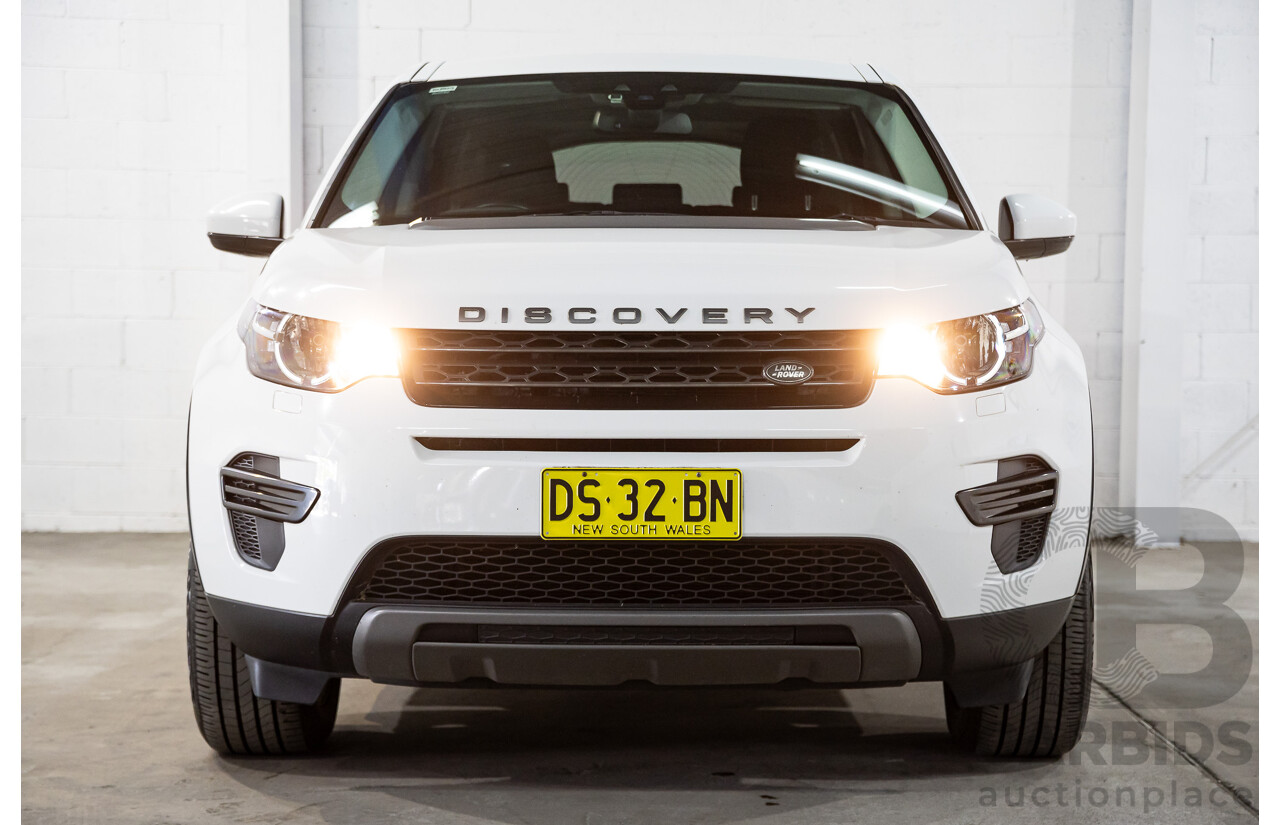 08/2018 Land Rover Discovery Sport TD4 (110kW) SE (AWD) L550 MY18 4D Wagon Polaris White Turbo Diesel 2.0L
