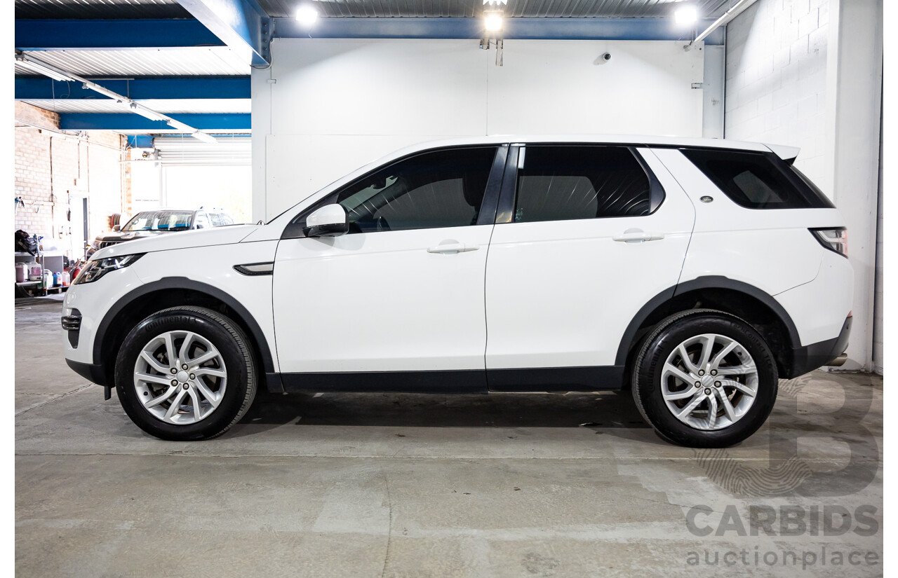 08/2018 Land Rover Discovery Sport TD4 (110kW) SE (AWD) L550 MY18 4D Wagon Polaris White Turbo Diesel 2.0L