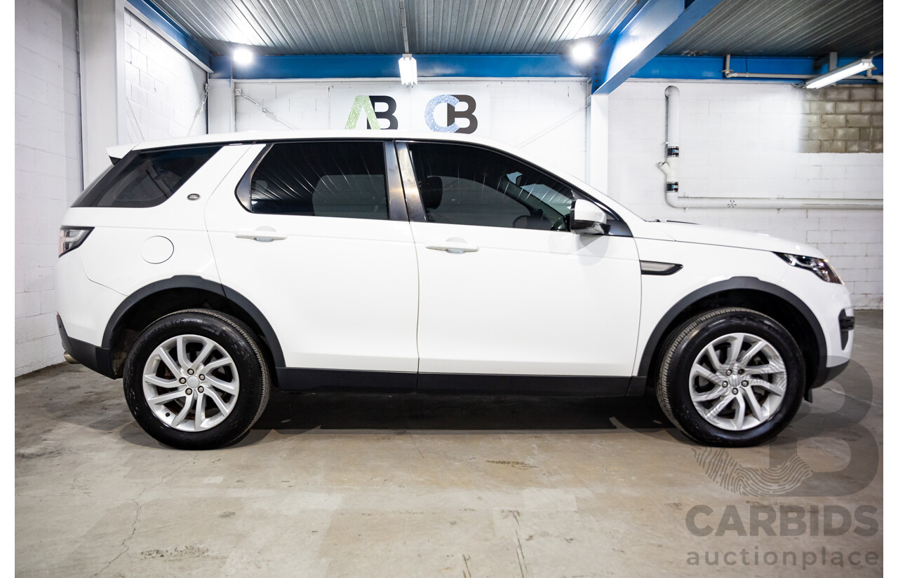 08/2018 Land Rover Discovery Sport TD4 (110kW) SE (AWD) L550 MY18 4D Wagon Polaris White Turbo Diesel 2.0L