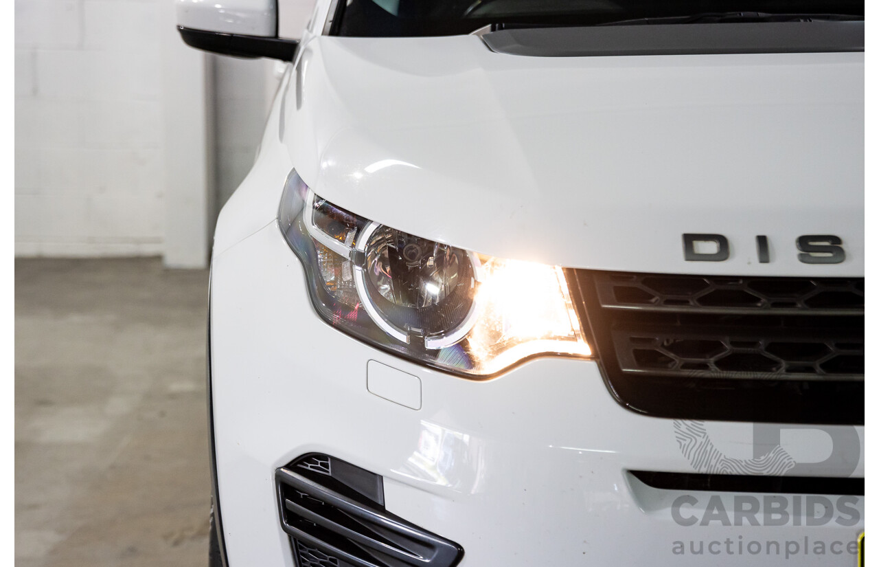 08/2018 Land Rover Discovery Sport TD4 (110kW) SE (AWD) L550 MY18 4D Wagon Polaris White Turbo Diesel 2.0L