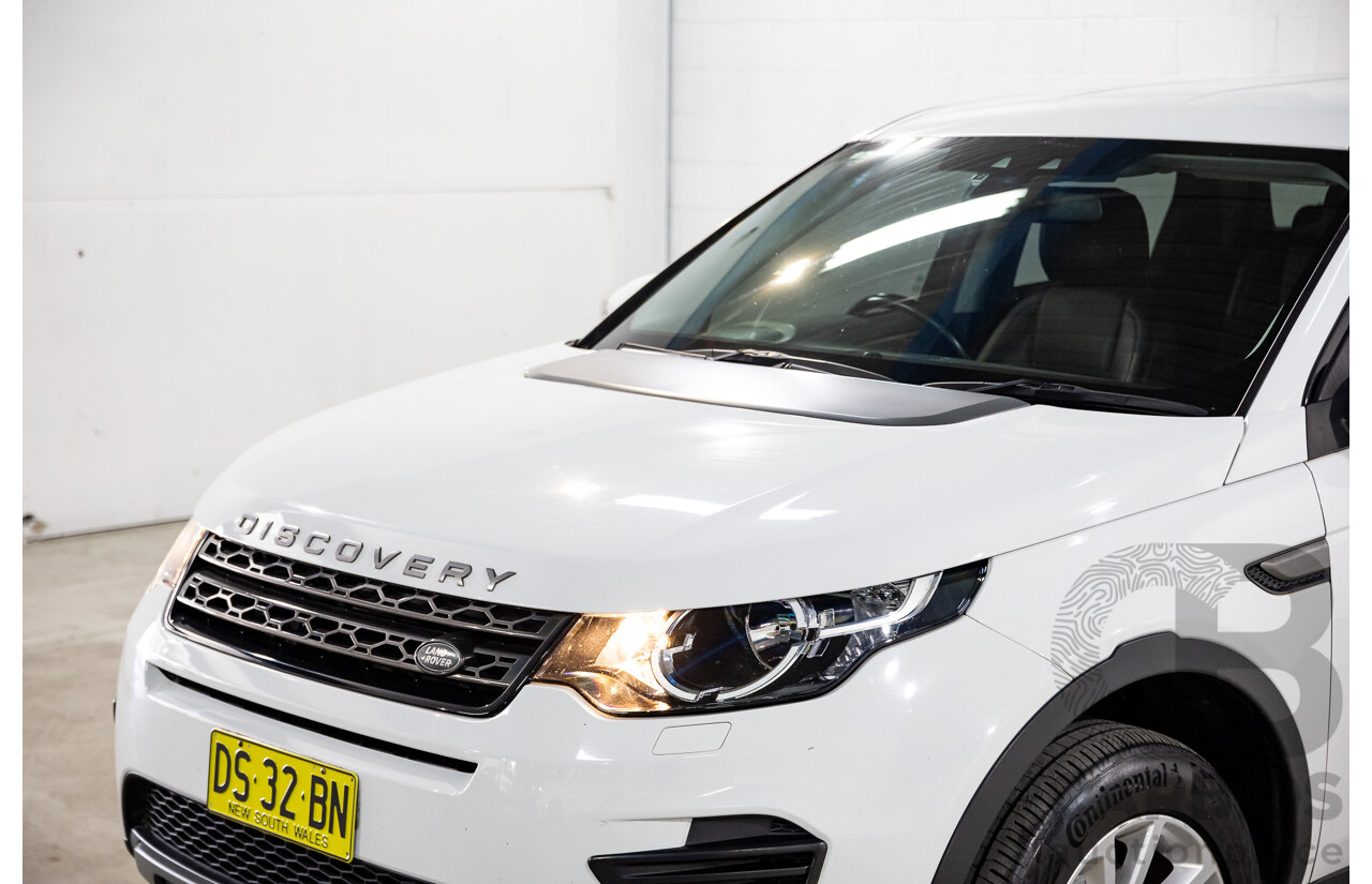 08/2018 Land Rover Discovery Sport TD4 (110kW) SE (AWD) L550 MY18 4D Wagon Polaris White Turbo Diesel 2.0L