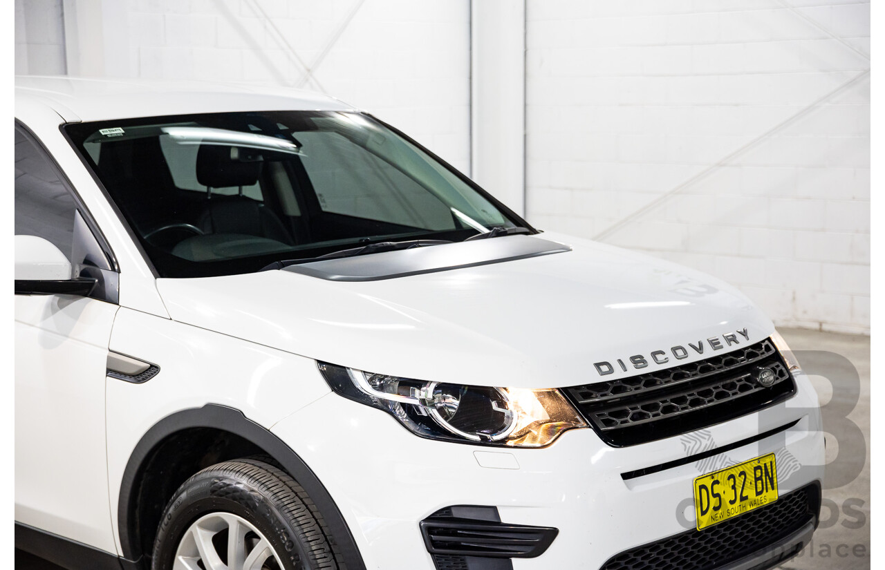 08/2018 Land Rover Discovery Sport TD4 (110kW) SE (AWD) L550 MY18 4D Wagon Polaris White Turbo Diesel 2.0L