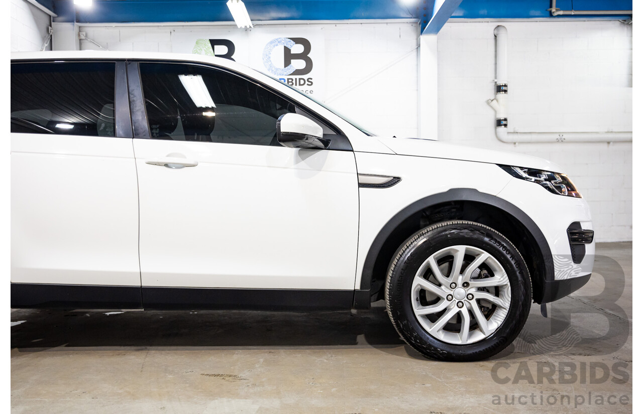 08/2018 Land Rover Discovery Sport TD4 (110kW) SE (AWD) L550 MY18 4D Wagon Polaris White Turbo Diesel 2.0L