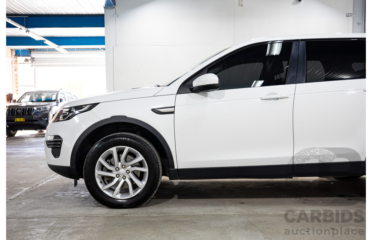 08/2018 Land Rover Discovery Sport TD4 (110kW) SE (AWD) L550 MY18 4D Wagon Polaris White Turbo Diesel 2.0L