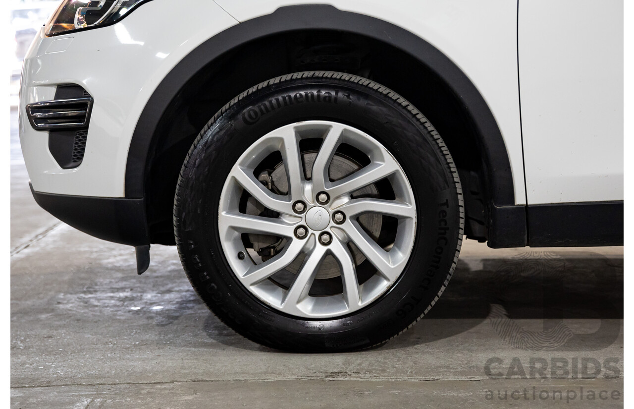 08/2018 Land Rover Discovery Sport TD4 (110kW) SE (AWD) L550 MY18 4D Wagon Polaris White Turbo Diesel 2.0L