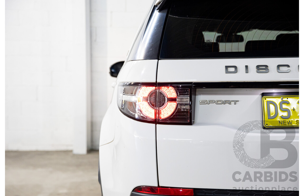 08/2018 Land Rover Discovery Sport TD4 (110kW) SE (AWD) L550 MY18 4D Wagon Polaris White Turbo Diesel 2.0L
