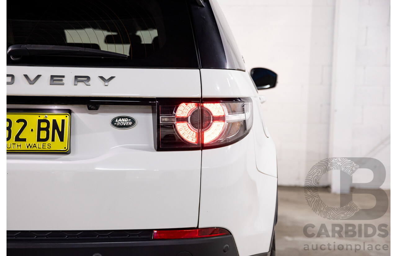08/2018 Land Rover Discovery Sport TD4 (110kW) SE (AWD) L550 MY18 4D Wagon Polaris White Turbo Diesel 2.0L