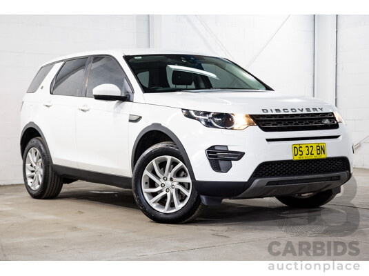 08/2018 Land Rover Discovery Sport TD4 (110kW) SE (AWD) L550 MY18 4D Wagon Polaris White Turbo Diesel 2.0L