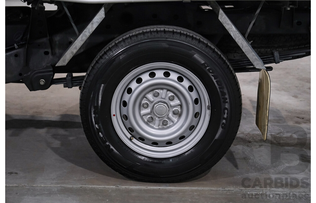 10/2019 Mitsubishi Triton GLX MR MY20 C/Chas Silver Turbo Diesel 2.4L