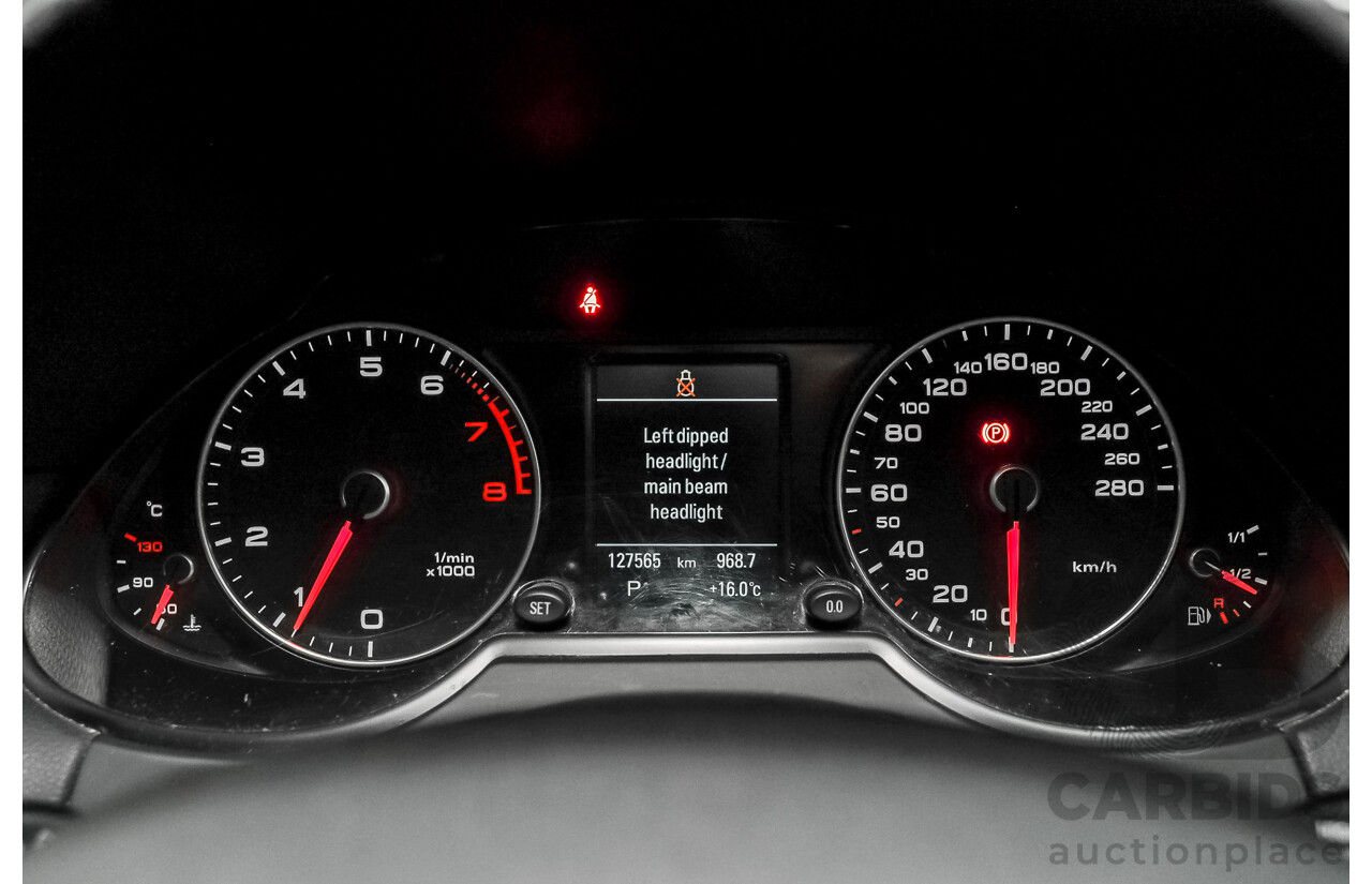 06/2015 Audi Q5 2.0 TFSI Quattro (AWD) 8R MY15 4d Wagon White Turbo 2.0L