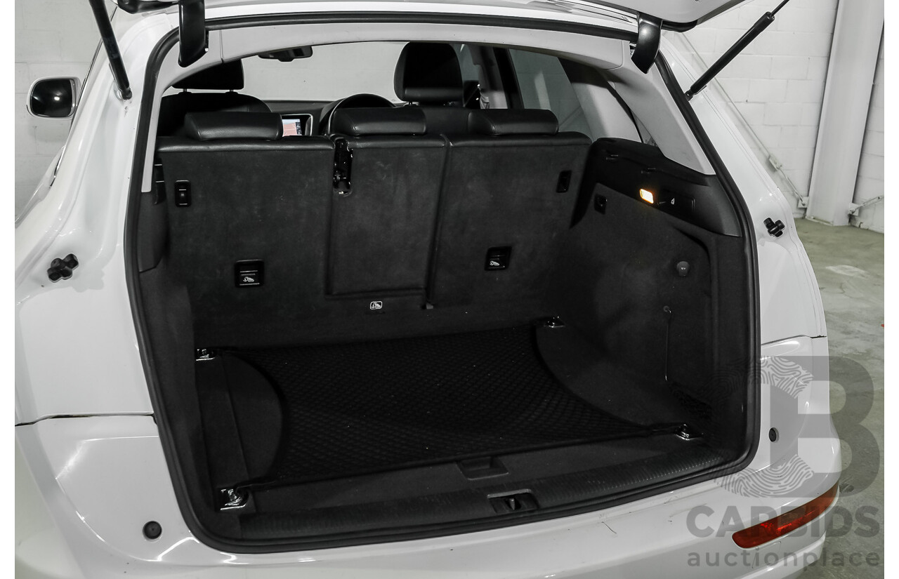 06/2015 Audi Q5 2.0 TFSI Quattro (AWD) 8R MY15 4d Wagon White Turbo 2.0L
