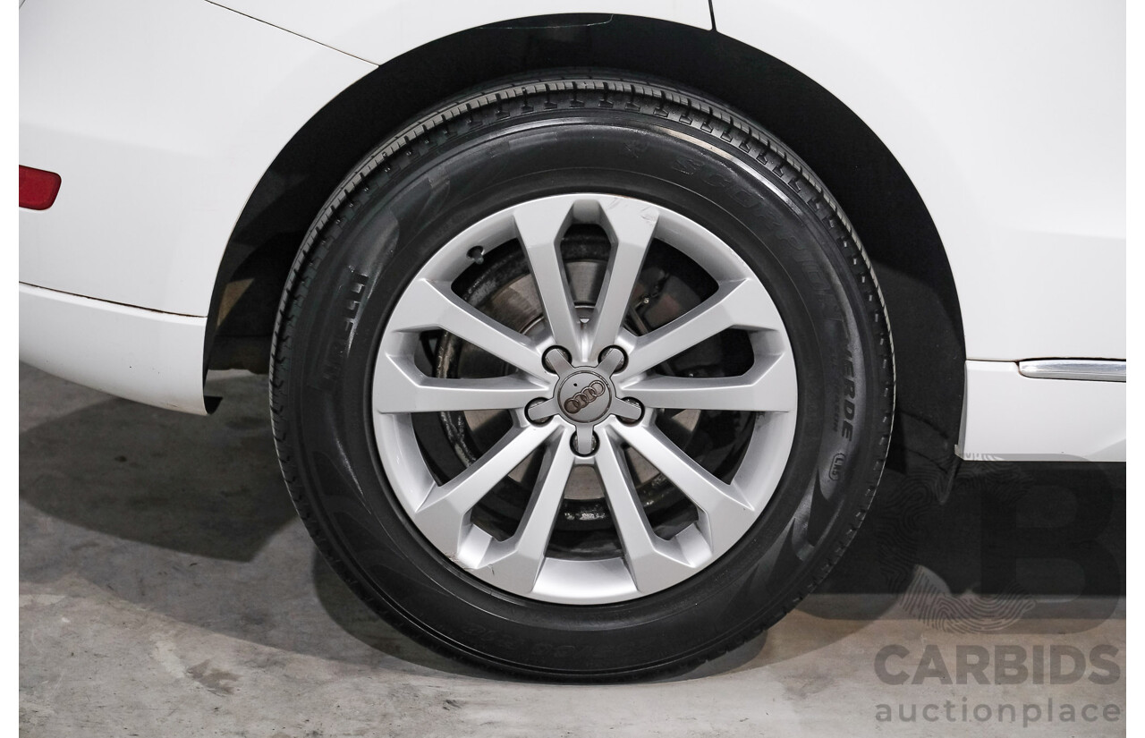 06/2015 Audi Q5 2.0 TFSI Quattro (AWD) 8R MY15 4d Wagon White Turbo 2.0L
